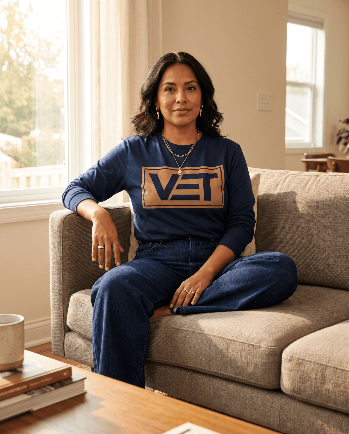 Long Sleeve VET Tee - For All Vets Gear