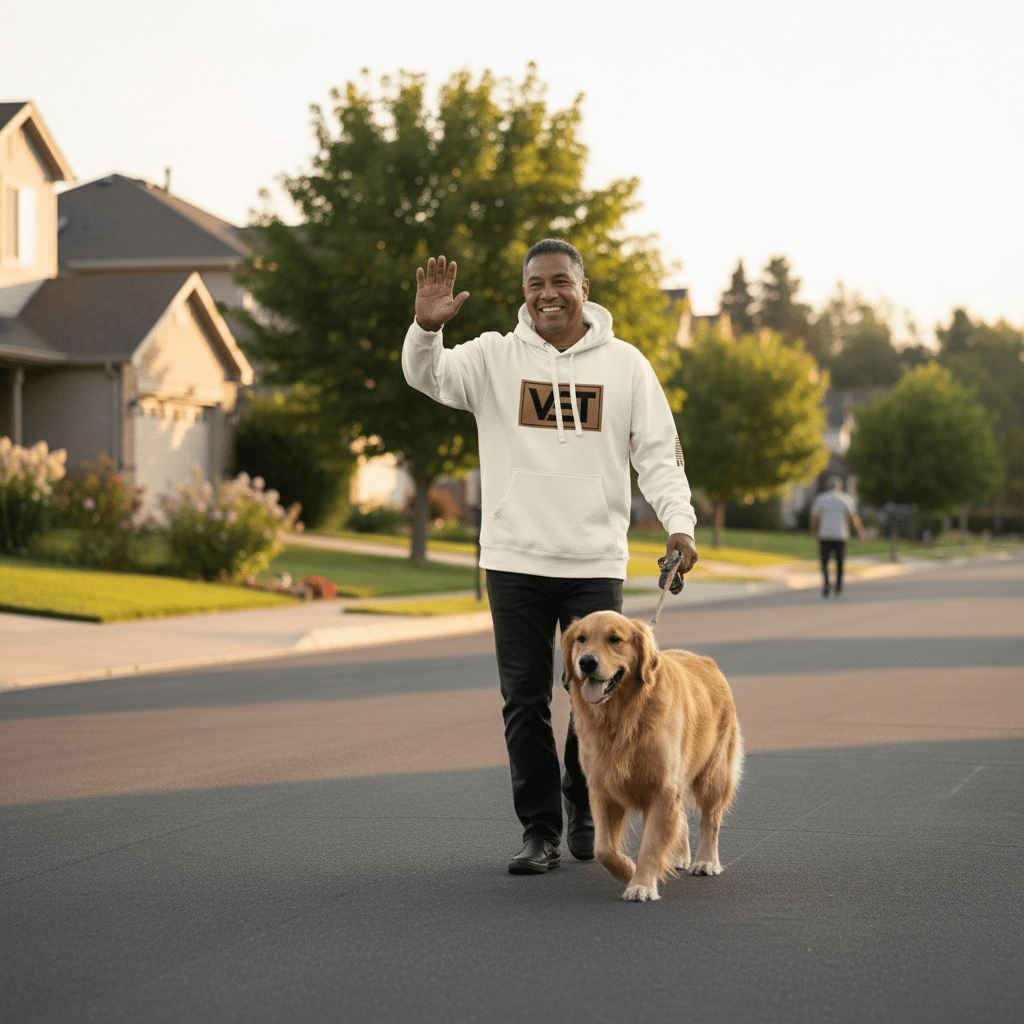 VET Pullover Hoodie - For All Vets Gear