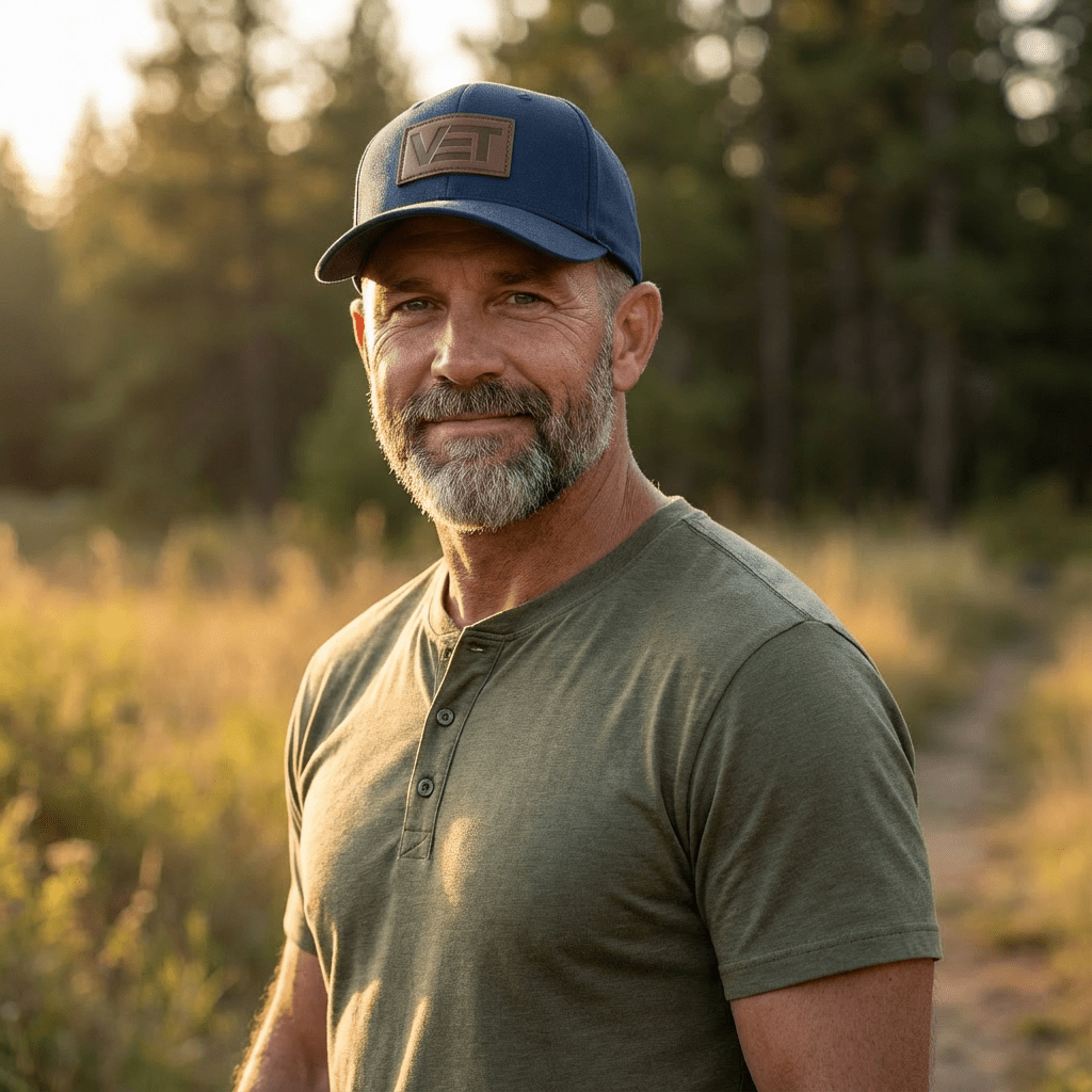 Navy VET Classic Baseball Cap - For All Vets Gear
