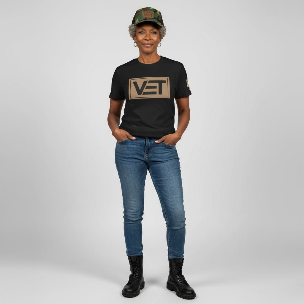 Short - Sleeve VET Tee - For All Vets Gear